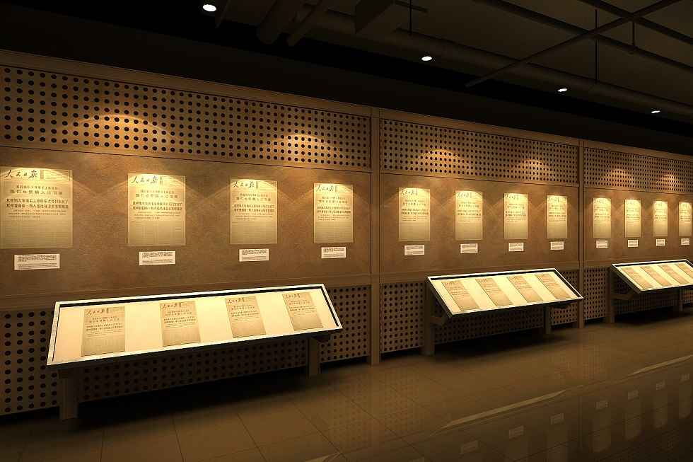 印刷文明史_展馆设计「陈列设计」展览展示设计