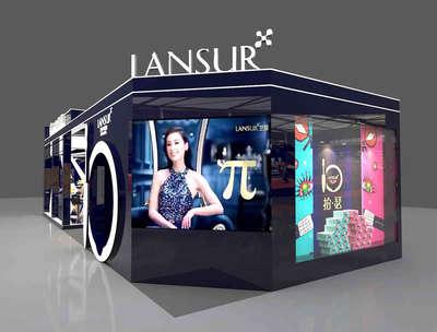 美博会展览展示设计,兰瑟展台设计-案例欣赏