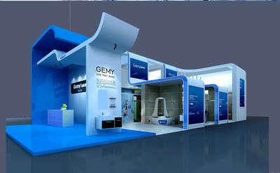 上海卫浴展台搭建-吉美卫浴-展览展示设计