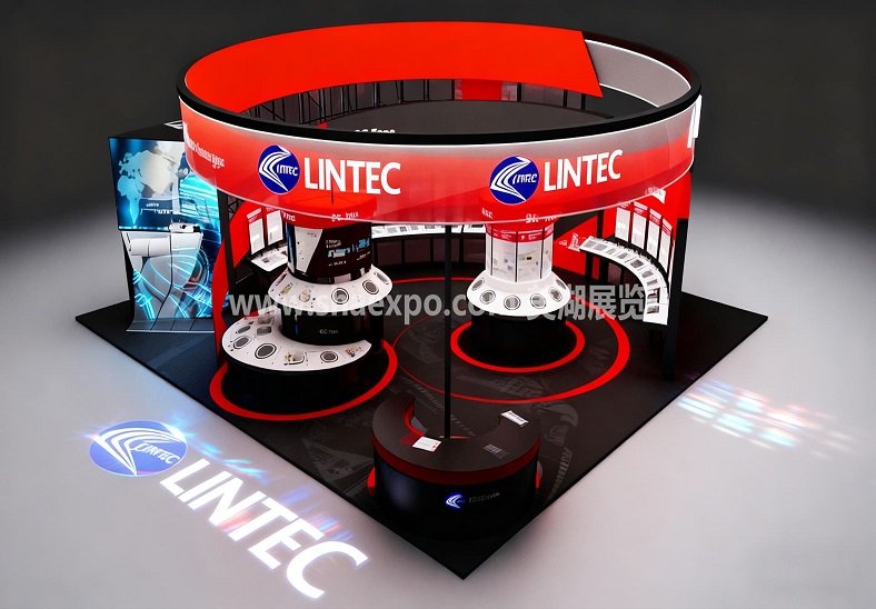 上海光伏展,琳得科LINTEC展台设计策划-美湖展览